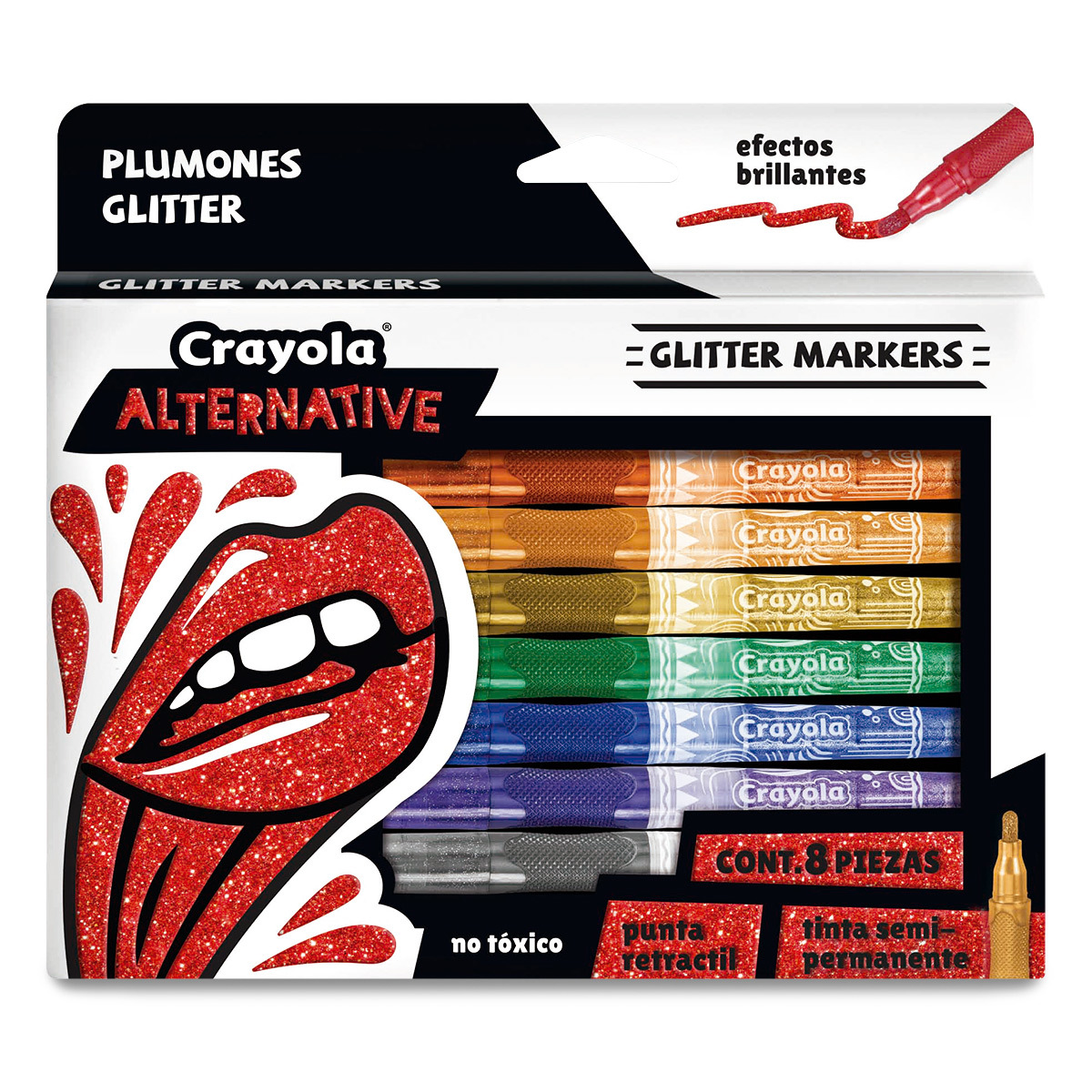Marcador Crayola Glitter – Office Items